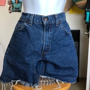 Levi denim shorts